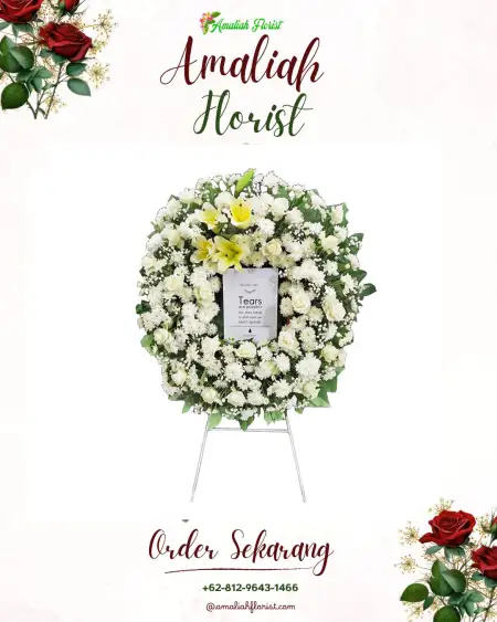 Krans Bunga Duka Cahaya Makmur
